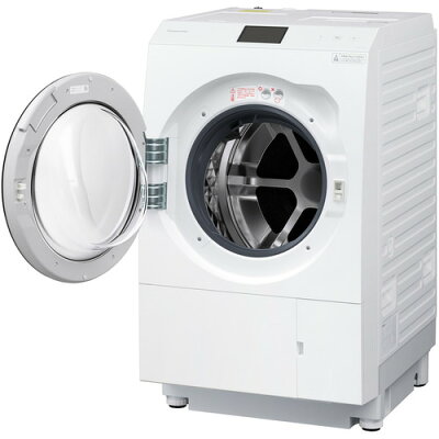 Panasonic ドラム式洗濯乾燥機 左開き マットホワイト NA-LX129AL-W